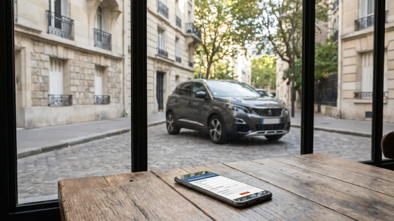 Souscription d une assurance auto temporaire en ligne sur smartphone